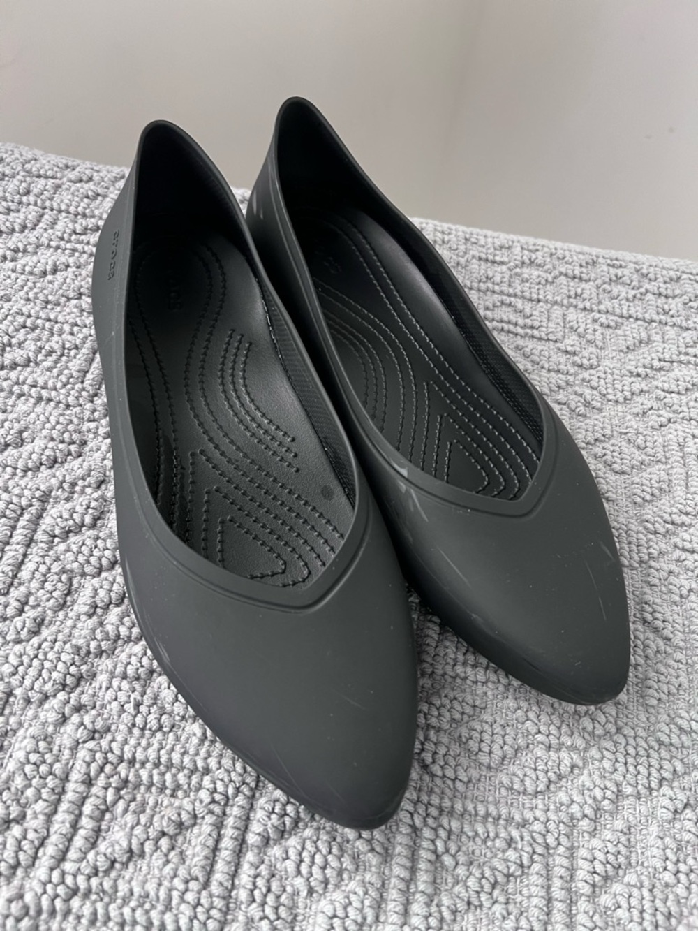 Crocs Brooklyn Ballet Flats Slip-On Synthetic Lightweight Women's Shoes Size 11